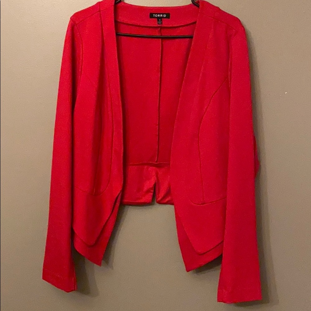 Fushcia pink blazer